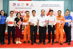 Điện lực TP Cần Thơ hưởng ứng “Tuần lễ hồng EVN” lần thứ XI