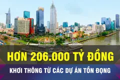 18 GIỜ NGÀY 1-6: Khơi thông hơn 206.000 tỷ đồng từ các dự án tồn đọng 