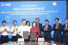 MB và cơ quan thuế hợp tác hỗ trợ người nộp thuế 