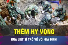 18 GIỜ NGÀY 9-7: Thêm nhiều hy vọng đưa liệt sĩ trở về với gia đình