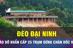 18 GIỜ NGÀY 4-8: Xóa loạt trạm dừng không phép trên đèo Đại Ninh