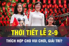 18 GIỜ NGÀY 28-8: Dự báo thời tiết dịp nghỉ lễ 2-9 trên cả nước