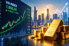Chứng khoán, vàng tuần này: Giằng co giữa kỳ vọng và áp lực chốt lời