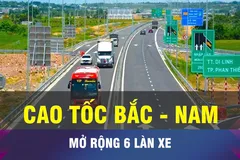 18 GIỜ NGÀY 14-10: Mở rộng cao tố Bắc - Nam lên 6 làn xe