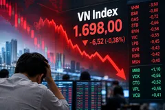 VN Index thủng mốc 1.700 điểm