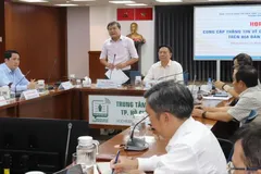 HCMC Party Committee’s Commission for Propaganda and Mass Mobilization Deputy Head Tang Huu Phong and HCMC Department of Culture and Sports Deputy Director Nguyen Ngoc Hoi are co-chairing the press conference