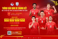 VFF mở bán vé trận chung kết ASEAN Cup 2026