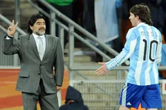 Trao giải thưởng Quả bóng vàng World Cup cho Messi: Maradona chỉ trích FIFA