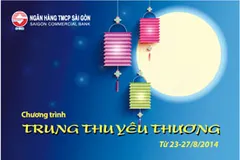 Chung tay cùng SCB mang “Trung thu yêu thương” đến trẻ em nghèo