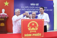 Hà Nội: Không khí bầu cử trang trọng, phấn khởi