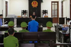 Phiên tòa xét xử bị cáo Nguyễn Thế Lữ. Ảnh: ĐỨC NGHĨA