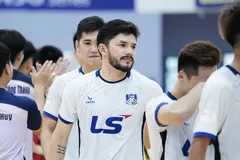 Niềm vui chiến thắng của Thái Sơn Nam TPHCM. ẢNH: TÂM HÀ