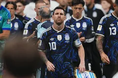 Messi tạm thời dẫn đầu cuộc đua Vua phá lưới World Cup 2026 trước trận chung kết. ẢNH: THX