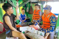 Những chiến sĩ quân y trên vùng biển Tây Nam