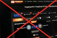 Trang web phát sóng thể thao trái phép của Xôi lạc TV vừa bị công an triệt phá. Ảnh: THU HÀ