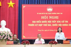 Tổ ĐBQH tiếp xúc cử tri