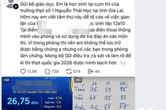 Gia Lai: Xác minh thông tin 'tâm thư' tố thí sinh gian lận kỳ thi tốt nghiệp THPT