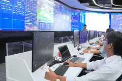 Hệ thống điều hành thông minh tại khu đô thị KHCN của tập đoàn Becamex Bình Dương. ẢNH: QUANG HUY