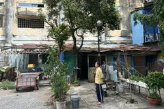 Chung cư Trúc Giang xuống cấp. Ảnh: THANH HIỀN