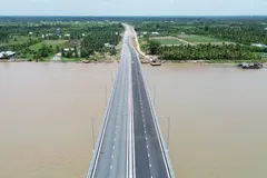 Cầu Đại Ngãi 2 sẽ mở lưu thông dịp lễ 30-4