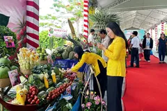 Rực sắc màu ngày hội tôn vinh trái cây miền Tây