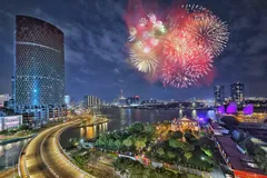 TPHCM cấm một số tuyến đường tối 31-12 để phục vụ bắn pháo hoa