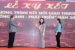 Nghi thức lễ ký kết phối hợp hỗ trợ doanh nghiệp theo mô hình “3 kết nối”
