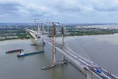 Nỗ lực hoàn thành cầu Phước Khánh trong tháng 9
