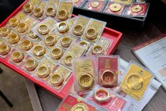 Vàng miếng quay đầu giảm giá sau 2 phiên hồi phục