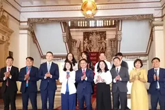 Delegates attend the event. (Photo: SGGP)