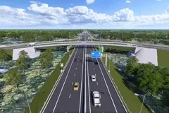 Perspective view of Ho Chi Minh City's Ring Road 4 (Photo: HCMC Department of Construction)
