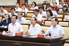 Nearly 98,500 HCMC officials, Party members attend national teleconference
