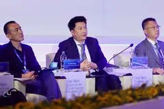 Nick Chong, Head of Investment Advisory for Southeast Asia at Arup Group, speaks at the CEO 500 program. (Photo: SGGP)