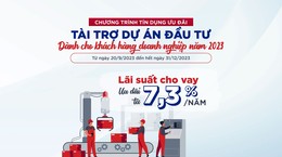 Agribank ưu đãi khách hàng doanh nghiệp đầu tư dự án 5 ngành trọng điểm