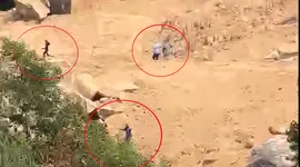 Công an nổ súng vây bắt nhóm "đá tặc" quy mô lớn ở núi Hòn Chà