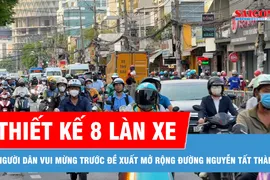 Người dân mừng khi đường Nguyễn Tất Thành được đề xuất mở rộng