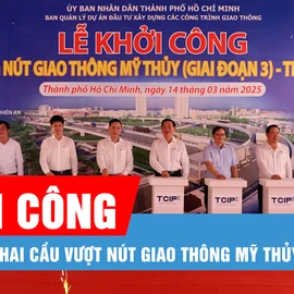 Podcast bản tin trưa 14-3: Khởi công xây dựng hai cầu vượt nút giao thông Mỹ Thủy, giúp giảm ùn tắc cửa ngõ phía Đông