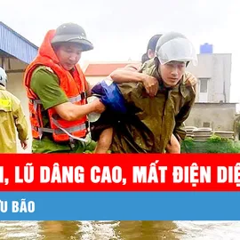 Podcast bản tin trưa 23-7: Hoàn lưu bão số 3 gây mưa lớn