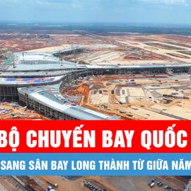 Podcast bản tin trưa 12-8: Toàn bộ chuyến bay quốc tế sẽ chuyển sang sân bay Long Thành từ giữa năm 2026