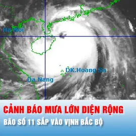 Podcast bản tin trưa 5-10: Bão số 11 sắp vào Vịnh Bắc bộ, cảnh báo mưa lớn diện rộng