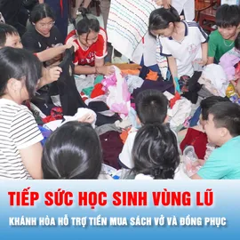 Podcast bản tin trưa 30-11: Nhiều học sinh mất nhà, mất sách vở, có em phải tạm trú nhà người quen