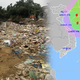 Podcast tin trưa 11-6: Cơn bão đầu tiên trên Biển Đông năm 2025 có thể mạnh cấp 10; Rác thải tiếp tục dạt vào bãi biển
