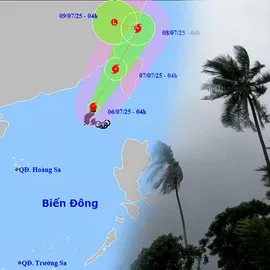 Podcast bản tin trưa 6-7: Bão số 2 trên Biển Đông di chuyển chậm, biển động dữ dội