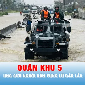 Podcast bản tin tối 21-11: Quân khu 5 điều động xe thiết giáp, ứng cứu người dân vùng lũ Đắk Lắk