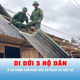 Podcast bản tin 17 giờ 24-11: Di dời 5 hộ ở xã Hùng Sơn khỏi nơi có nguy cơ sạt lở