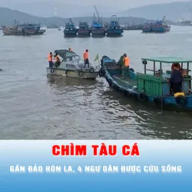 Podcast bản tin trưa 7-12: Tàu cá chìm gần đảo Hòn La, 4 ngư dân được cứu sống