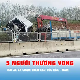 Podcast bản tin trưa 8-12: Hai xe va chạm trên cao tốc Bắc - Nam, 5 người thương vong