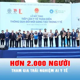 Podcast bản tin 17 giờ 14-12: Hơn 2.000 người tham gia trải nghiệm công nghệ AI y tế