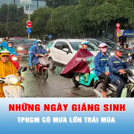 Podcast tin tối 24-12: TPHCM có mưa trái mùa cường độ lớn trong những ngày Giáng sinh 