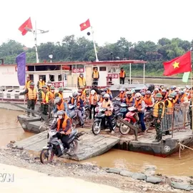 Podcast bản tin trưa 13-7: Mưa lớn nhiều khu vực trên cả nước | Vận hành lại phà quân sự ở khu vực cầu Phong Châu